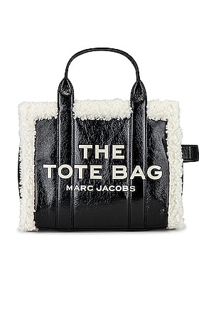 The Medium Crinkle Leather Tote Bag Marc Jacobs