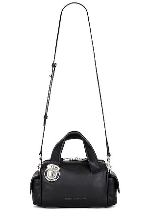 MARC JACOBS/ミニサッチェル Marc Jacobs The Pushlock Mini Satchel in Black | REVOLVE