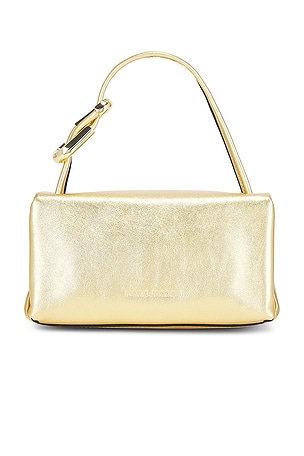 Marc Jacobs The Mini Dual Top Handle Bag in Metallic Gold