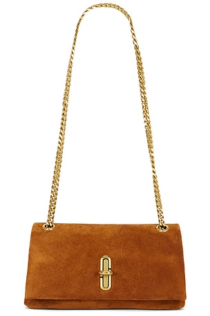 The Suede Dual Chain Mini Bag Marc Jacobs