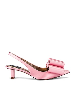 Bow Slingback Pump