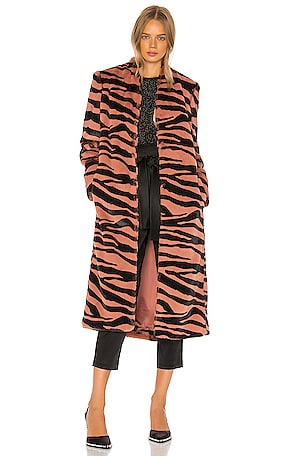 Michelle mason faux fur coat hotsell