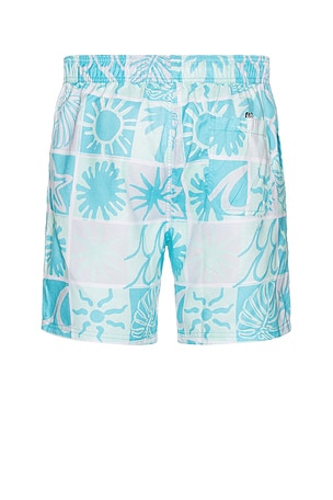 Maui and Sons Surf Sway Classic Swim Trunks in Baby Blue