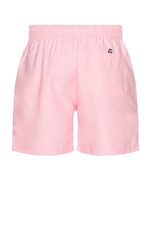 Maui and Sons Party On Classic Swim Trunks in Coral