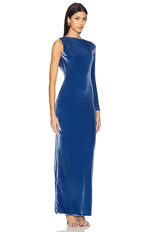 Maygel Coronel Negrete Dress in Blue