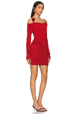 Maygel Coronel Parga Dress in Red