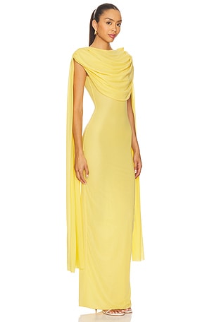 Maygel Coronel Batista Dress in Yellow