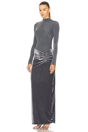 Maygel Coronel Borelli Dress in Grey