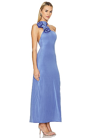 Maygel Coronel Adda Dress in Blue