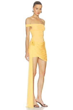 Maygel Coronel ROBE COURTE VOX en Jaune