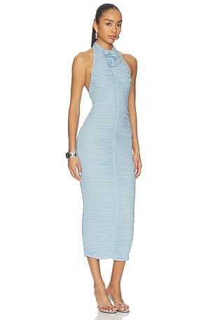 Maygel Coronel Axis Maxi Dress in Baby Blue. Size XL/XXL. Also