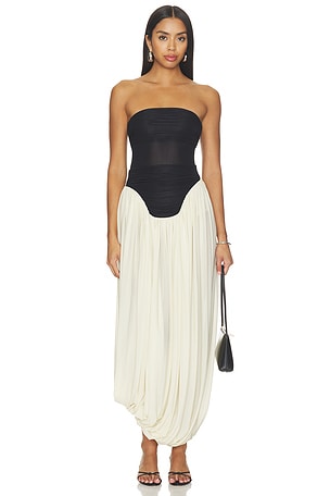 ROBE BUSTIER LUX Maygel Coronel