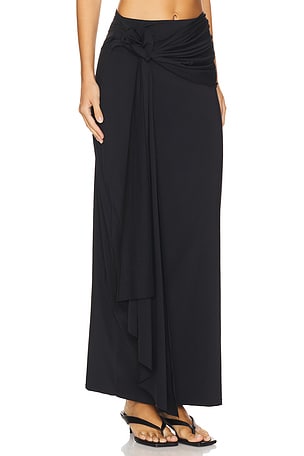 Maygel Coronel Crisol Maxi Skirt in Black