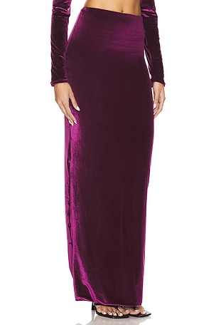 Maygel Coronel Cavana Skirt in Purple