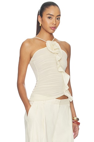 Maygel Coronel Nacarí Top in Cream