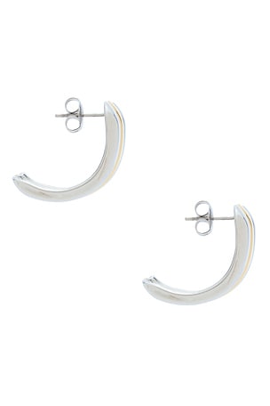 Mazen Jewels CLOUS D'OREILLES MAYA en Argent Métallisé,Or Métallisé