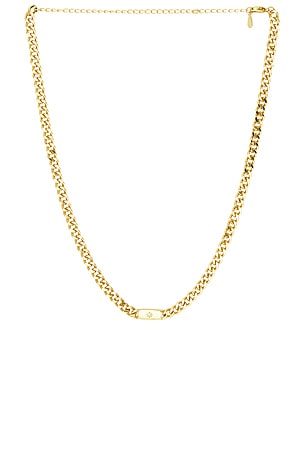 Starburst Cuban Link Necklace Mazin Jewels