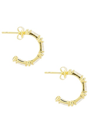 Mazen Jewels CRÉOLES ECLAT en Or Métallisé