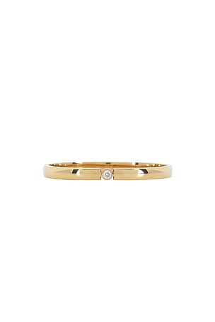 Mazin Jewels Serendipity Bangle in Metallic Gold
