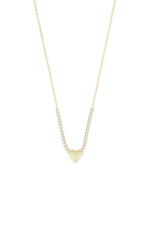 Mazen jewels collar colgante solace en color oro metálico