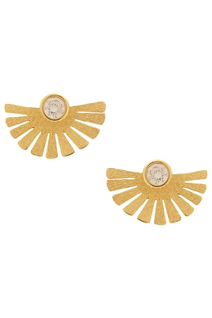 Sunray Earrings Mazin Jewels
