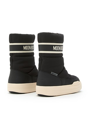 MOON BOOT Kids Junior Park Zip High Boot in Black. Size EU 30. Also