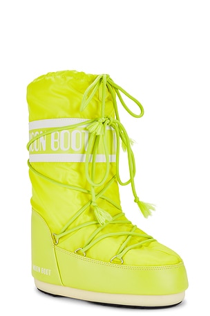 MOON BOOT Icon Nylon Boot in Yellow