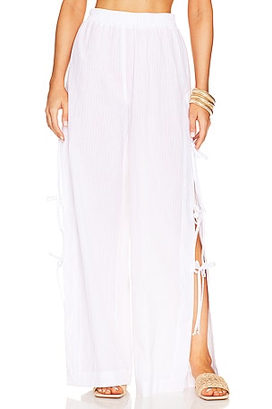 Free People Good Days Satin Trousers