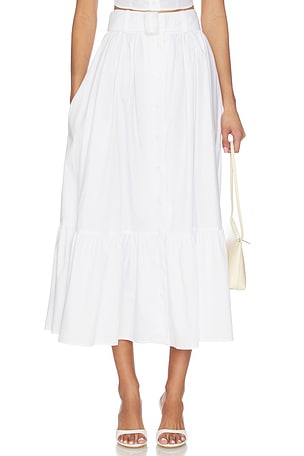 Button Down Midi Skirt MATTHEW BRUCH