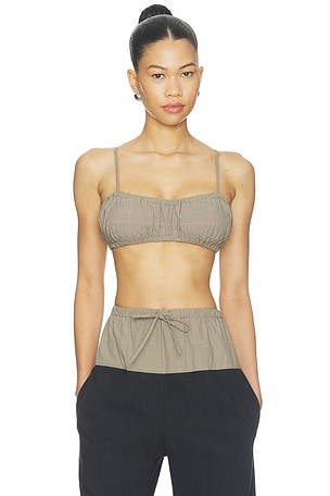 Bubble Bandeau Crop Top MATTHEW BRUCH