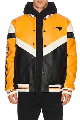 Turbo Charged Faux Leather Jacket McLaren Formula 1