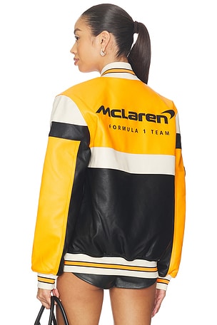 Turbo Charged Faux Leather Jacket McLaren Formula 1