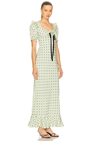 Maude Club Georgina Dress in Mint. Size XS. Also