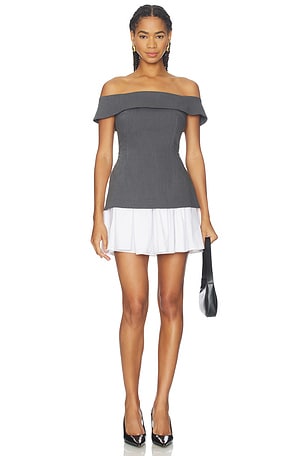 x REVOLVE Grace Twill Dress Maude Club