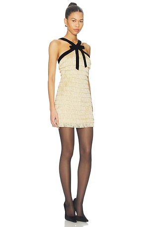 Maude Club Autumn Dress in Yellow