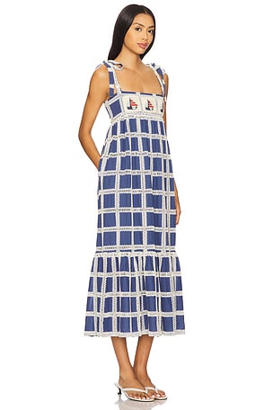 Maude Club Marlin Dress in Blue