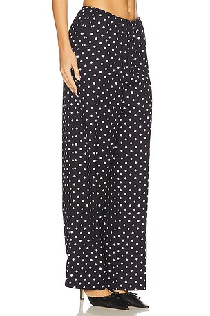 Maude Club x REVOLVE Cosette Pants in Black,White. Size XS. Also