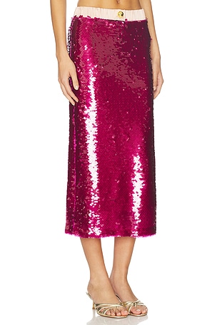 Maude Club Clara Skirt in Fuchsia. Size XS. Also