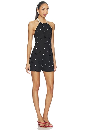 Maude Club Nica Romper in Black