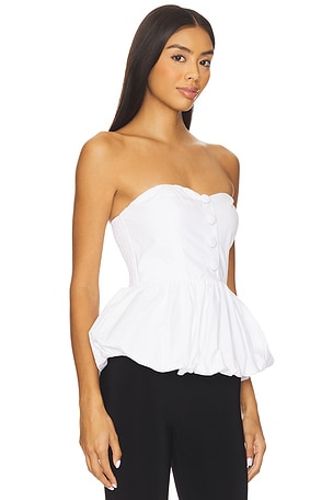 Maude Club Wyatt Top in White. Size M. Also