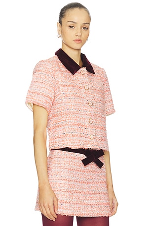 Maude club leo top en color rosado