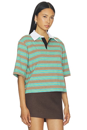 Maude Club Frankie Top in Green