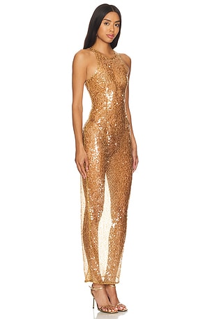MISCREANTS Tanya Dress in Nude