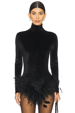 MISCREANTS Cleo Bodysuit in Black