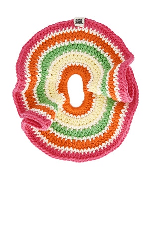 Marie Marie Amsterdam Scrunchie in Pink,Green