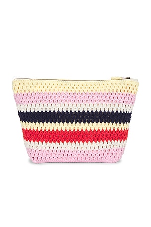 Marie Marie Amsterdam Pouch Large in Red,Pink