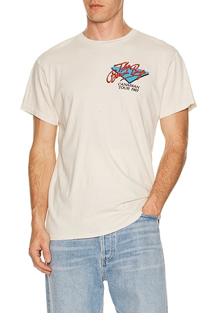 Madeworn The Beach Boys 90's Crew Tee in White