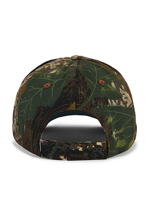 Metalwood Studio Metal Logo 5 Panel Hat in Green