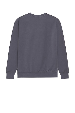 Metalwood Studio Medieval Crew Neck Sweatshirt in Blue