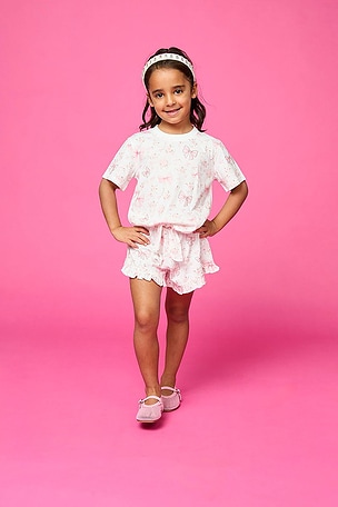 MINI DREAMERS Kids Charlotte Crystal Bow Set